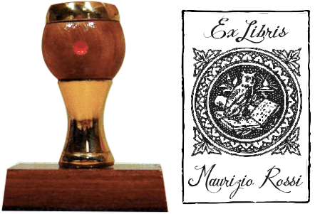 Timbro Ex Libris art. EXL13