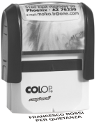 Timbro autoinch. Printer 10