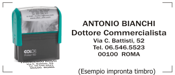 Timbro autoinch. Printer 40